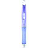 PILOT Dr. Grip Frosted Refillable & Retractable Ballpoint Pen, Medium Point, Purple Barrel, Black Ink, Single Pen (36250)