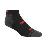 PUMA mens 8 Pack Low Cut Running Socks, Black, 10 13 US