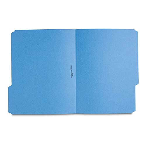 Amazon Basics File Folders - Letter Size (100 Pack) – Assorted Colors