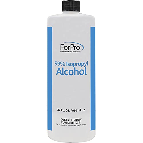 ForPro 99% Isopropyl Alcohol (IPA), Pure & Unadulterated Concentrated Alcohol, 32 Ounces
