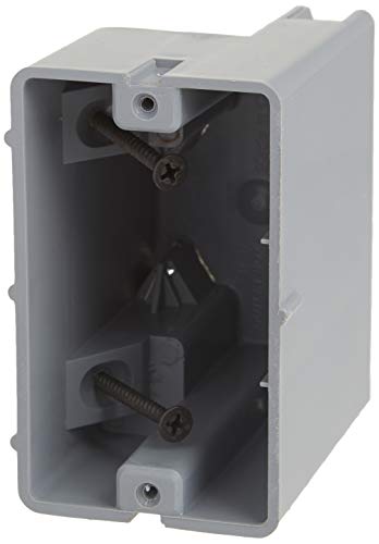 Southwire Southwire MSB1G One Gang Device Box with Depth Adjustable Heavy Duty 42lb Gray