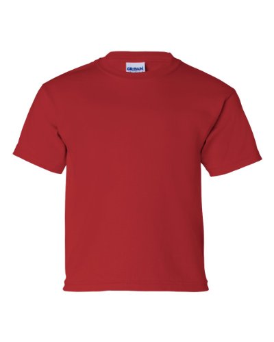 Gildan Youth Ultra Cotton T-Shirt, Style G2000B, 2-Pack, Daisy, Large