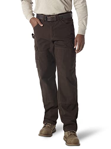Wrangler Riggs Workwear mens Ranger work utility pants, Bark, 56W x 30L US