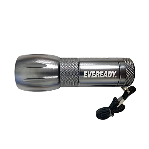 Eveready LED Flashlight, Compact EDC Flashlight for Emergencies and Camping Gear, Flash Light with AAA Batteries Included, Pack of 1