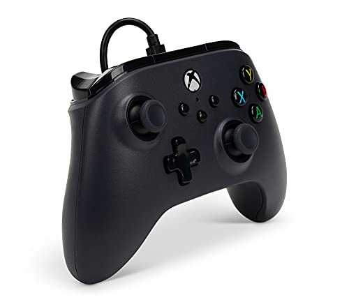 PowerA Wired Controller For Xbox Series X|S - Black, Gamepad, Video Game Controller Works with Xbox One