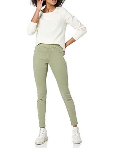 Amazon Essentials Women's Stretch Pull-On Jegging (Available in Plus Size), Light Sage Green, 12 Short