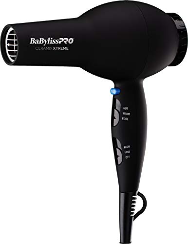 BaBylissPRO Hair Dryer, Ceramix Xtreme 2000-Watt Blow Dryer, Hair Styling Tools & Appliances, BX2000