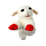 Multipet INTERNATIONAL Lambchop Plush Squeak Toy Mini for Pets, 6-Inch
