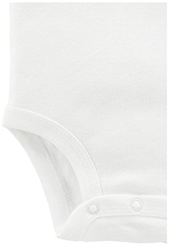 Simple Joys by Carter's Unisex Babies' Long-Sleeve Bodysuit, Pack of 7, White, Preemie