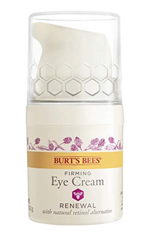 Burts Bees Eye Cream, Retinol Alternative Moisturizer, Anti-Aging, Renewal Firming Face Care, 0.5 Ounce (Packaging May Vary)