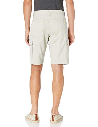 Wrangler Authentics mens Classic Relaxed Fit Cargo Shorts, Dark Putty, 44 US