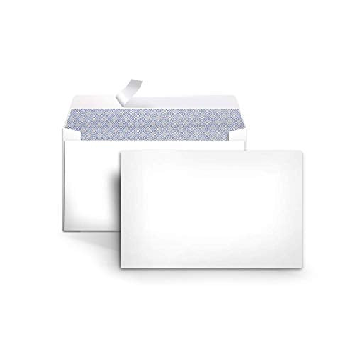 Amazon Basics 6 3/4 Security Tinted Envelopes with Peel & Seal, 100-Pack, White