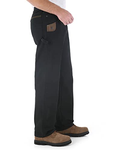 Wrangler Riggs Workwear mens Ripstop Carpenter jeans, Black, 42W x 34L US