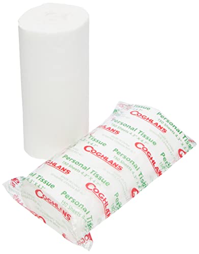 Coghlans Packable Camp Toilet Tissue, 2-Rolls