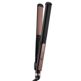 INFINITIPRO BY CONAIR Rose Gold Titanium 1-Inch Curling Iron, 1-inch barrel produces classic curls – for use on short, medium, and long hair, Gold.