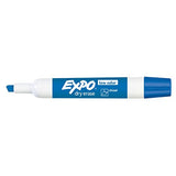 EXPO Low Odor Dry Erase Markers, Chisel Tip, Green, 12 Count