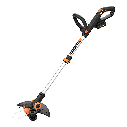 Worx 20V 12 Cordless GT 3.0 String Trimmer & Edger Weed Trimmer (Batteries & Charger Included) - WG163