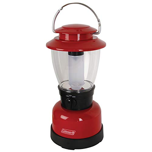 Coleman Personal LED Lantern with 4D Battery, Water and Impact-Resistant Lantern with Carry Handle Shines up to 700 Lumens, Lifetime LED Lights Never Need Replacing