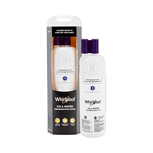 Whirlpool Refrigerator Ice and Water Filter 1 - WHR1RXD1, Single-Pack, Purple