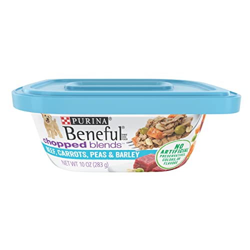 Beneful Purina Beneful Gravy, High Protein Wet Dog Food, Chopped Blends With Beef - (8) 10 oz. Tubs