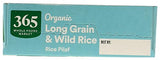 365 by Whole Foods Market, Organic Long Grain & Wild Rice Pilaf, 6 Ounce