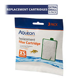 Aqueon Aquarium Fish Tank Replacement Filter Cartridges Extra Small - 3 pack