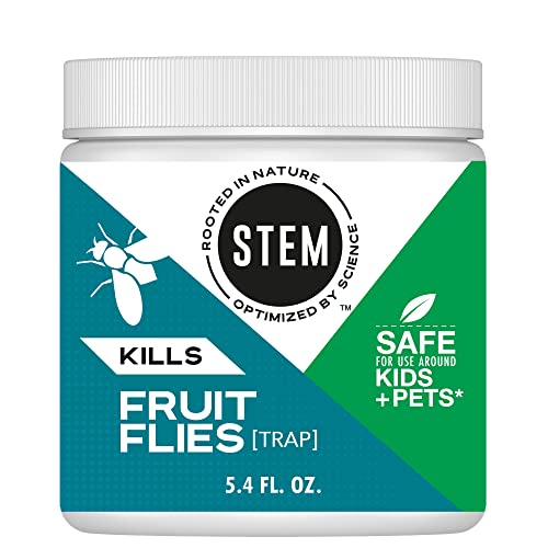 Stem Kills Fruit Fly Trap liquid Fruit Fly Catcher With Botanical Extracts 5.4 fl oz (Pack Of 1)