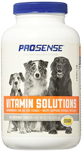 ProSense Vitamin Solutions 90 Count, Chewable Tablets for Dogs, Helps Support Overall Wellness (P-87039)