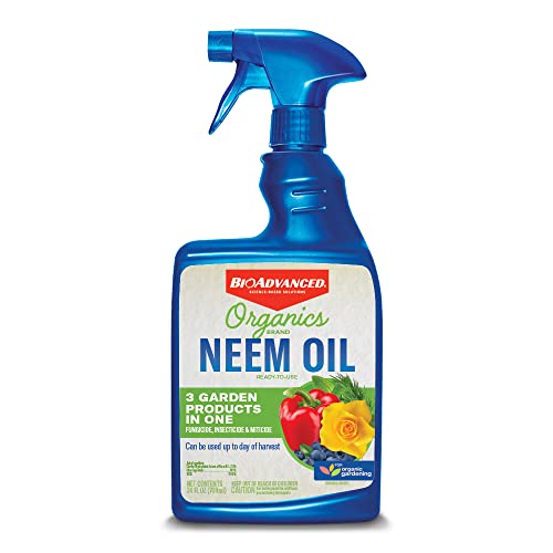 BioAdvanced Organics Brand Neem Oil, Ready-to-Use, 24 oz