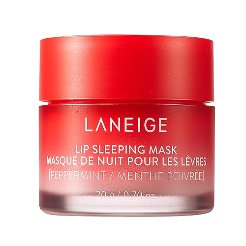 LANEIGE Lip Sleeping Mask Peppermint: Nourish & Hydrate with Vitamin C and Antioxidants