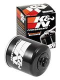 K&N Motorcycle Oil Filter High Performance, Premium, Designed to be used with Synthetic or Conventional Oils Fits Select Honda, Kawasaki, Polaris, Yamaha Vehicles, KN-303