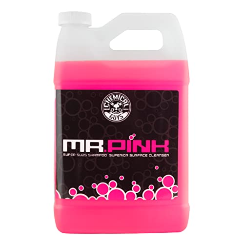 Chemical Guys CWS_402_64 Mr. Pink Foaming Car Wash Soap (Works with Foam Cannons, Foam Guns or Bucket Washes) Safe for Cars, Trucks, Motorcycles, RVs & More, 64 fl oz, Candy Scent