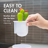 Boon Cacti Bottle Cleaning Brush Replacement Set, 4-Piece, Green