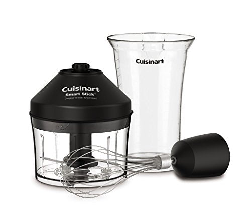 Cuisinart Hand Blender, Smart Stick 2-Speed Hand Blender- Powerful & Easy to Use Stick Immersion Blender for Shakes, Smoothies, Puree, Baby Food, Soups & Sauces, Silver, CSB-175SVP1