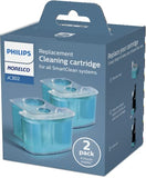 Philips Norelco Cleaning Cartridges for SmartClean System, 2 Count, JC302/52