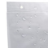 Bath Bliss Shower Liner in Clear Frost Translucent, PVC Material, Durable 72.00 x 70.00