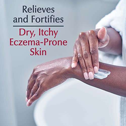 Eucerin Eczema Relief Cream, Full Body Lotion for Eczema-Prone Skin, Moisturizing Eczema Cream, Body Moisturizer, Multi-Pack, 8 oz. Tube (Pack of 3)