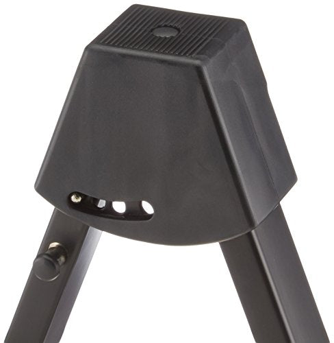 Amazon Basics Adjustable Guitar Folding A-Frame Stand for Acoustic and Electric Guitars with Non-Slip Rubber and Soft Foam Arms, Fully Assembled