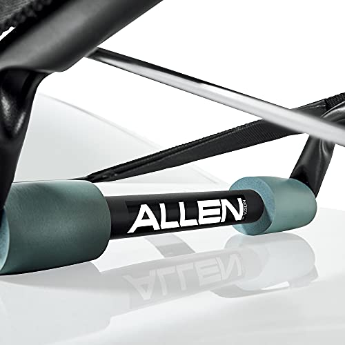 Allen Sports Deluxe 2-Bike Trunk Mount Rack, Model ZN102, Black