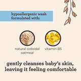 Aveeno Baby Cleansing Therapy Moisturizing Baby Body Wash with Natural Oatmeal & ProVitamin B5, Gentle Tear-Free Baby Bath Wash for Sensitive & Eczema-Prone Skin, Hypoallergenic, 8 oz
