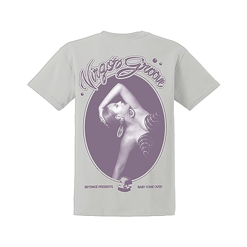 Beyoncé Official Renaissance World Tour Merch Virgo's Groove T-Shirt, Medium Grey
