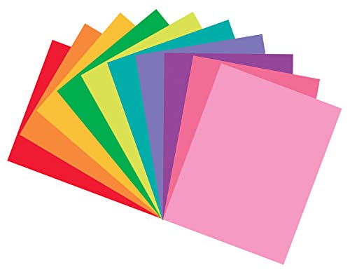 Tru-Ray Construction Paper, 10 Vibrant Colors, 9" x 12", 50 Sheets
