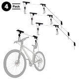 RAD Sportz Bicycle Hoist 4-Pack Quality Garage Storage Bike Lift with 100 lb Capacity Even Works as Ladder Lift Premium Quality