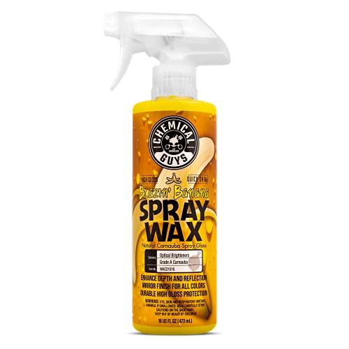 Chemical Guys WAC21516 Blazin Banana Spray Wax, Natural Carnauba Gloss, Safe for Cars, Trucks, SUVs, RVs & More, 16 fl oz