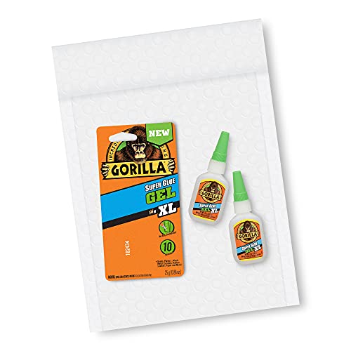 Gorilla Super Glue Gel XL, 25 Gram, Clear, (Pack of 1)