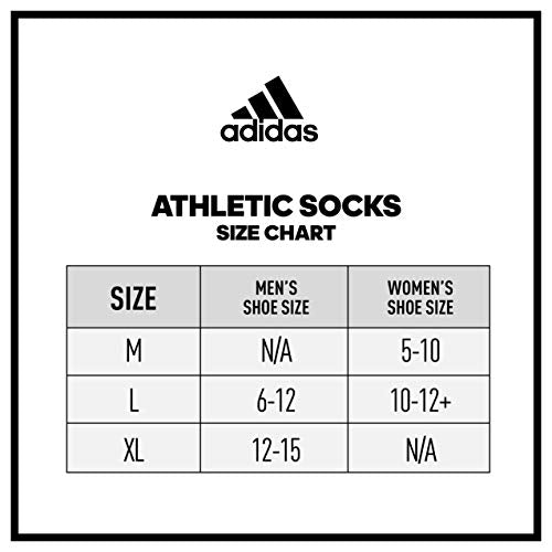 adidas Mens Superlite (6-pair) Super No Show Sock, Black/Night Grey, Large US
