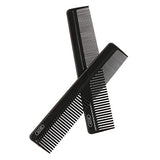 Ace Hair Dressing Comb - 7.5 Inch, Black - Great for All Hair Types - Fine Comb Teeth for Thin to Medium Hair