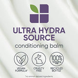Biolage Ultra Hydra Source Conditioning Balm | Deep Hydrating Conditioner | Renews Hair's Moisture | For Very Dry Hair | Silicone-Free | Vegan | Salon Conditioner | 33.8 Fl. Oz