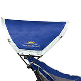 GCI Outdoor Pod Rocker with SunShade Rocking Beach Chair, Royal Blue
