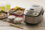 Zojirushi NS-TSC10 5-1/2-Cup (Uncooked) Micom Rice Cooker and Warmer, 1.0-Liter, Stainless Brown